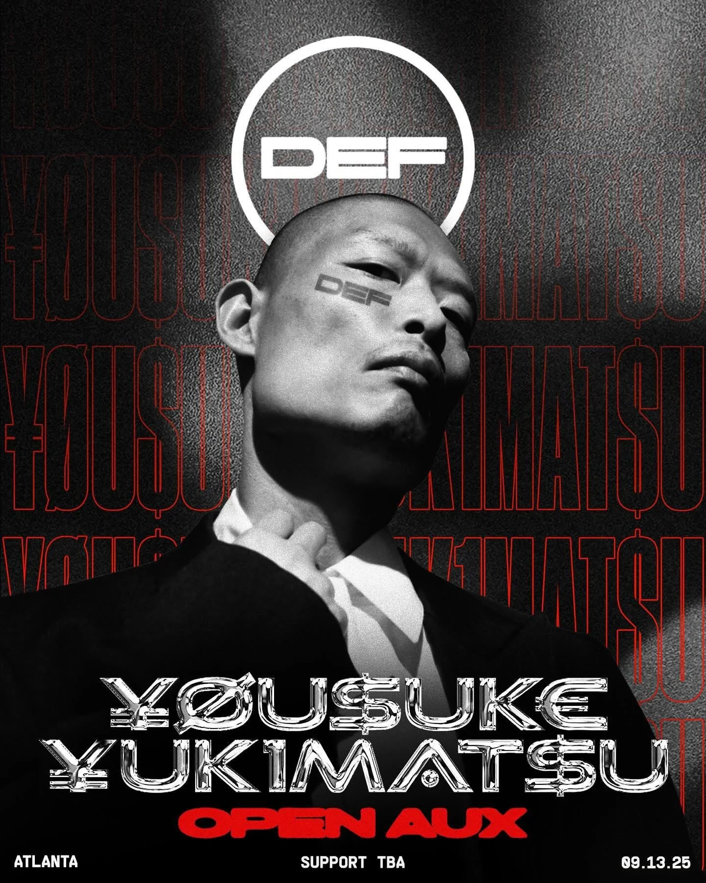 DEF: Yousuke Yukimatsu Saturday, Sep 13, 2025 — Atlanta EDM
